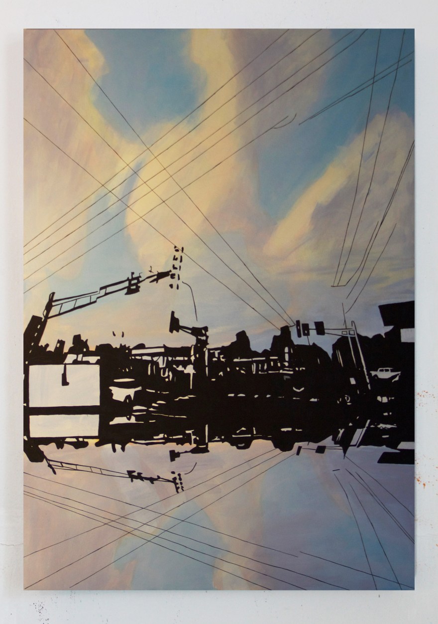 Century Ave, Oil on Canvas, 60 x 40, 2016