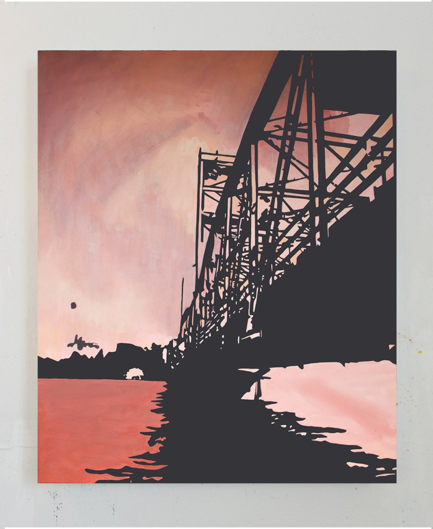 Slagle_Lift-Bridge,-oil-on-canvas_54x44_2017